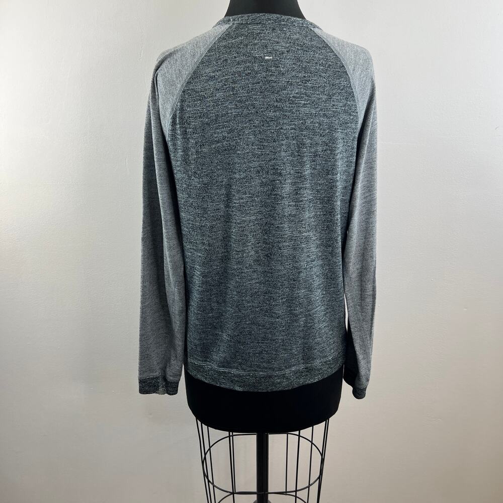 Rag & Bone Standard Issue Two-Tone Gray Raglan Lo… - image 5